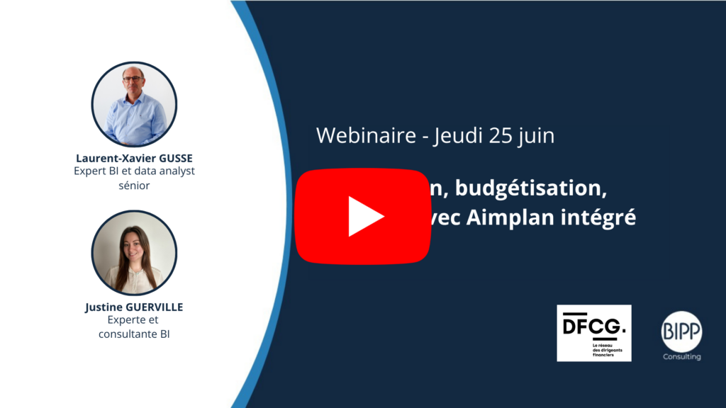 Planification, budgétisation, prévision avec Aimplan intégré à Power BI 1 Intro W Aimplan0626 1